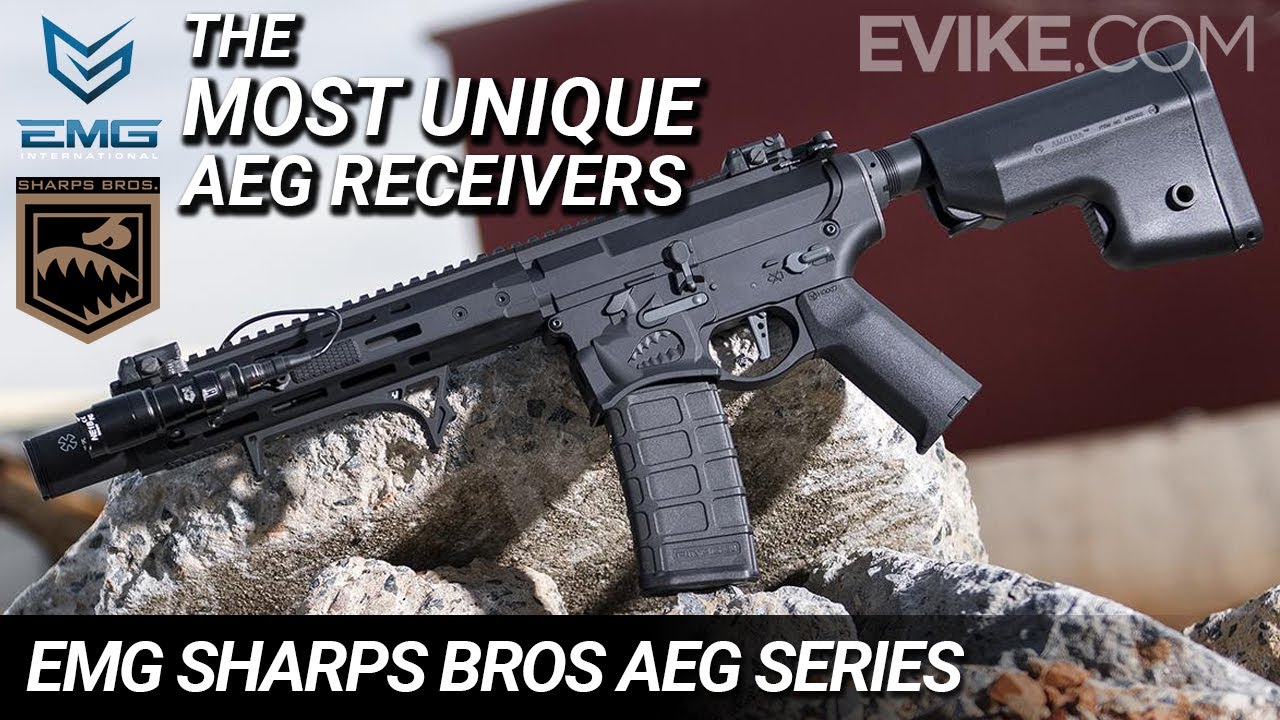 The Most Unique AEG Receivers - EMG Sharps Bros AEG Series Review