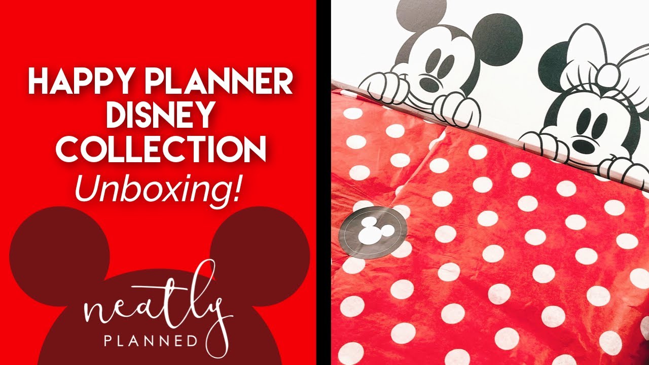 Happy Planner & Disney Collection Unboxing