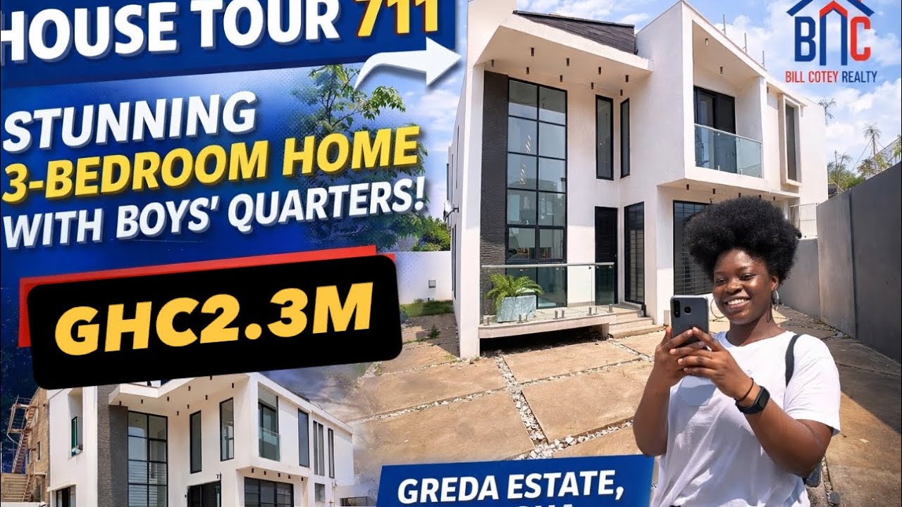 Жилой комплекс Greda Estate Nungua || 3 спальни с отдельной комнатой для прислуги || 2,3 млн GH