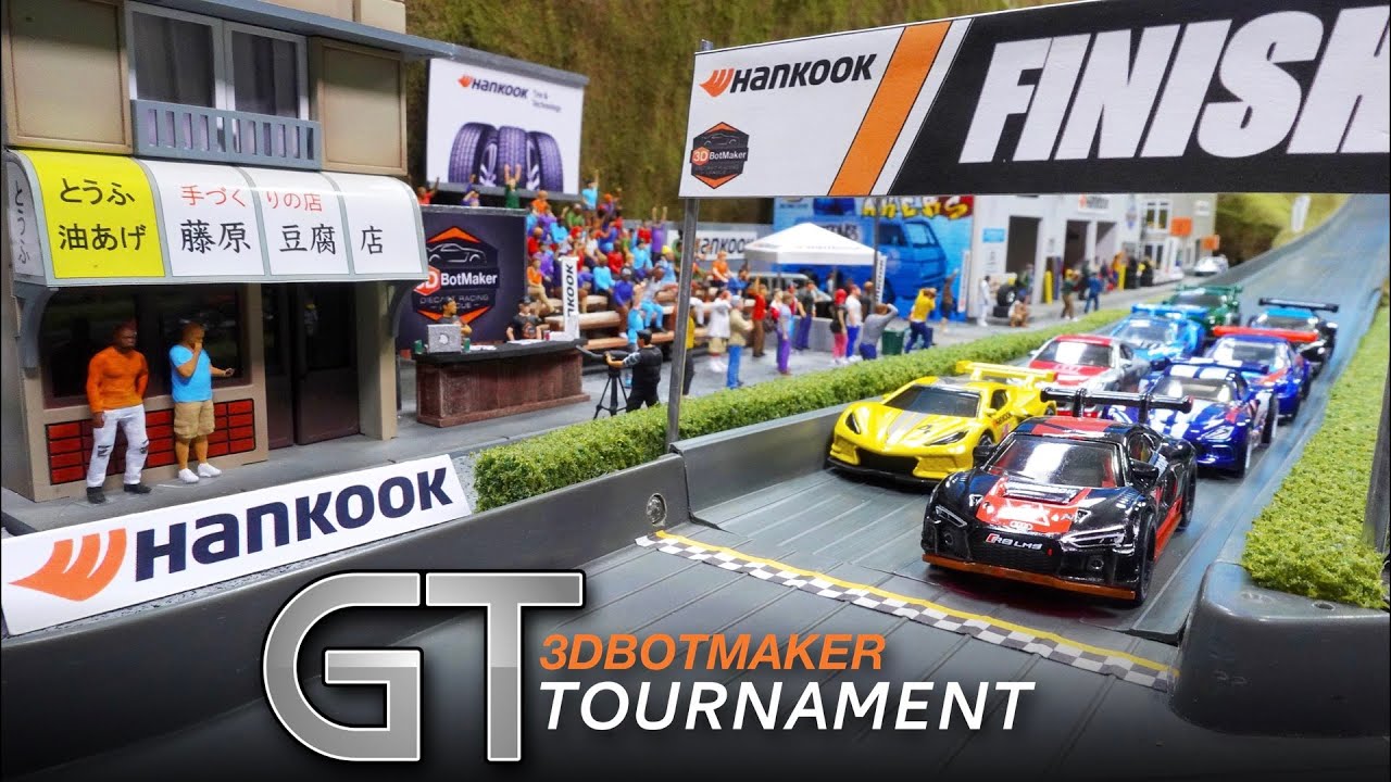 GT Diecast Car Tournament (Race 1 of 3) Scale Model Racing