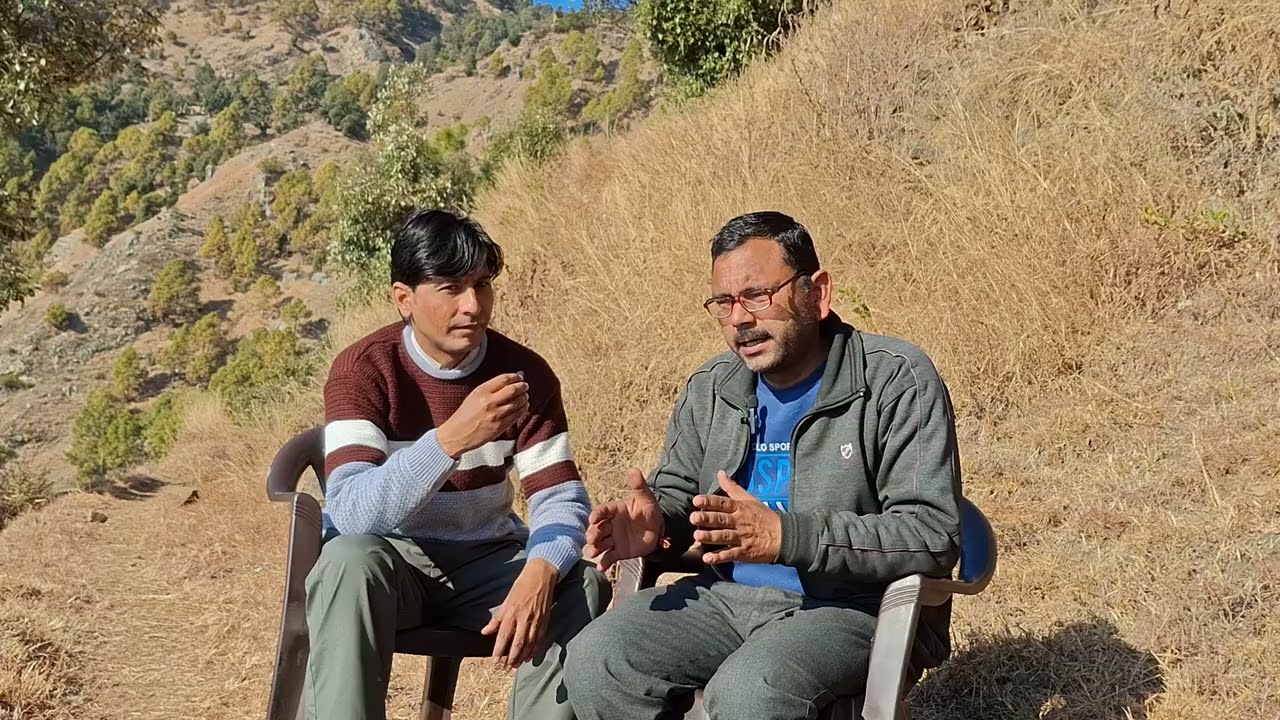 उत्तरकाशी भ्रमण के दौरान जोगत में कुछ चर्चायें 
