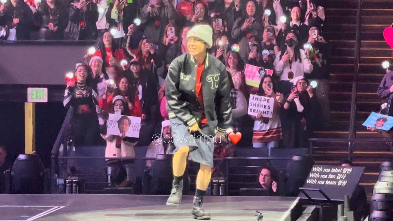 250331 - SOUNDCHECK :  항상 (HANGSANG) - jhope - HOTS TOUR Oakland D1 - 4K 직캠 FANCAM