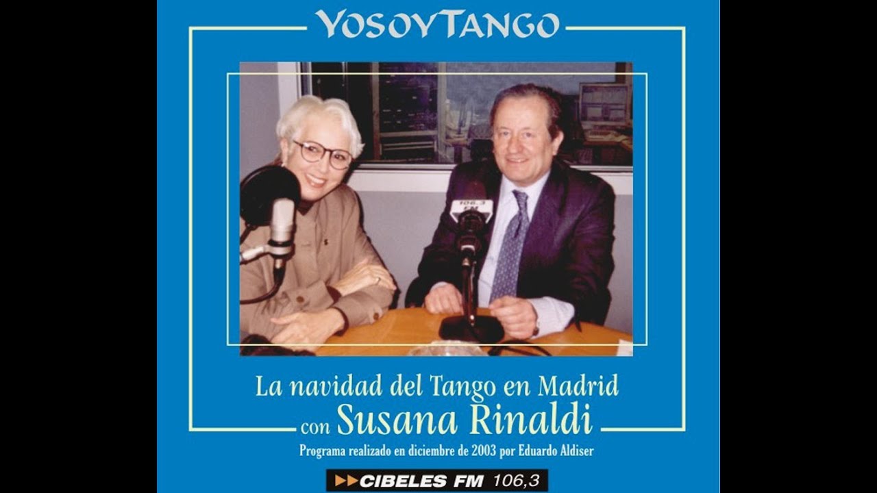 Susana Rinaldi   canta 