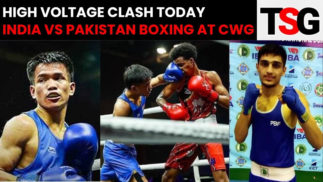 CWG 2026: India vs Pakistan Boxing! | Jadumani Singh Faces Sumama Rehman | Commonwealth Games