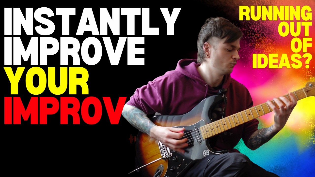 3 Ways To Instantly Improve Your Guitar Improvisation