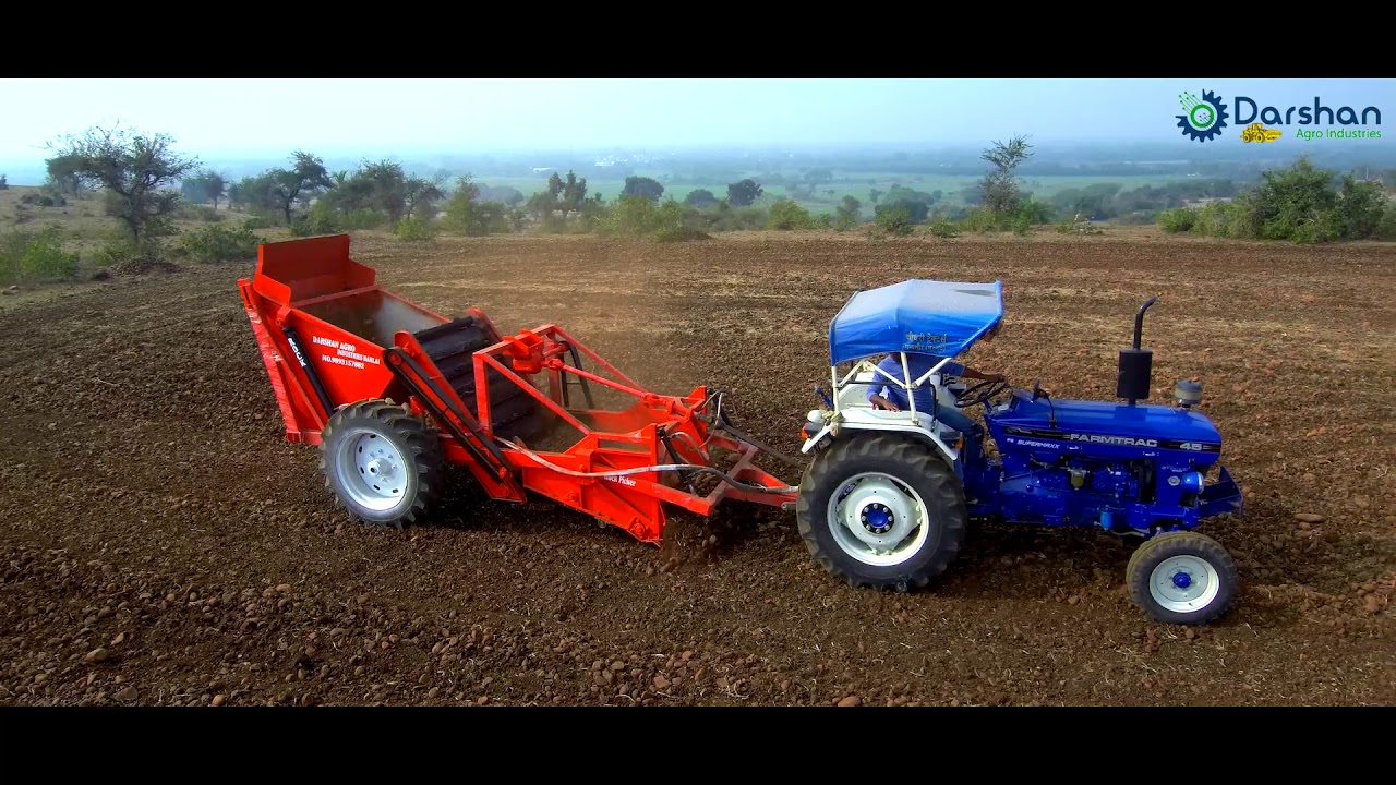 Stone picker machine Hilight shut