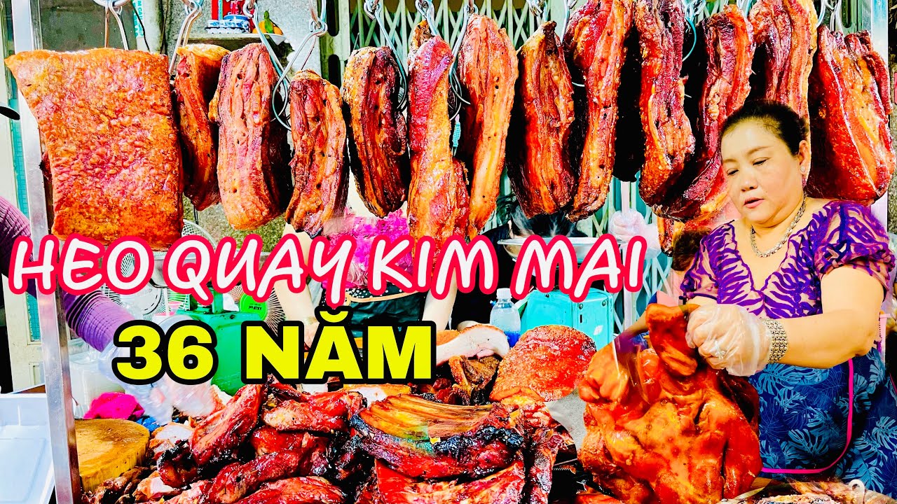“ XẾP HÀNG “ ĐÔNG NGHẸT BẤT NGỜ CHỊ MAI RA CÁI ĐẦU HEO QUAY DA GIÒN NGỌT NHƯ MÍA