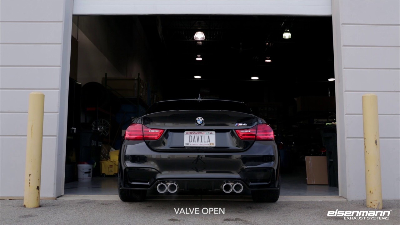 Eisenmann Exhausts: F8X M3 / M4 Valved Performance Exhaust Revving