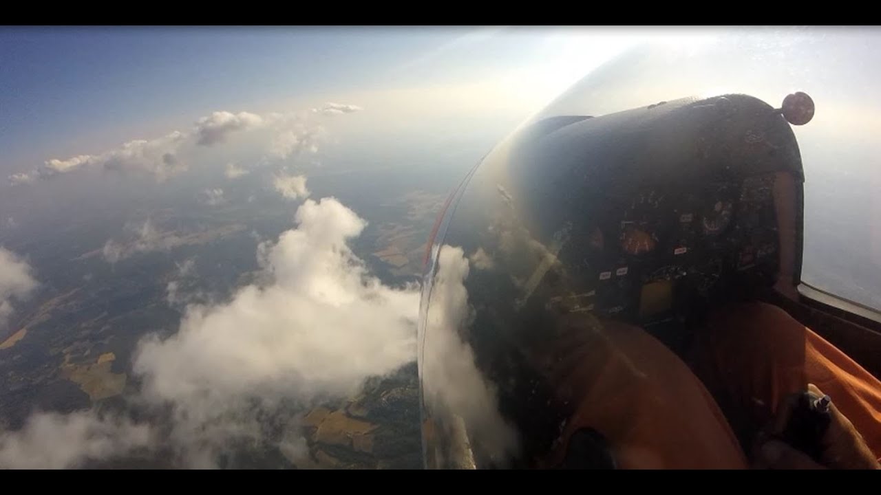 GLIDER ASH 25-FIRST RIDE ON THE BEAST