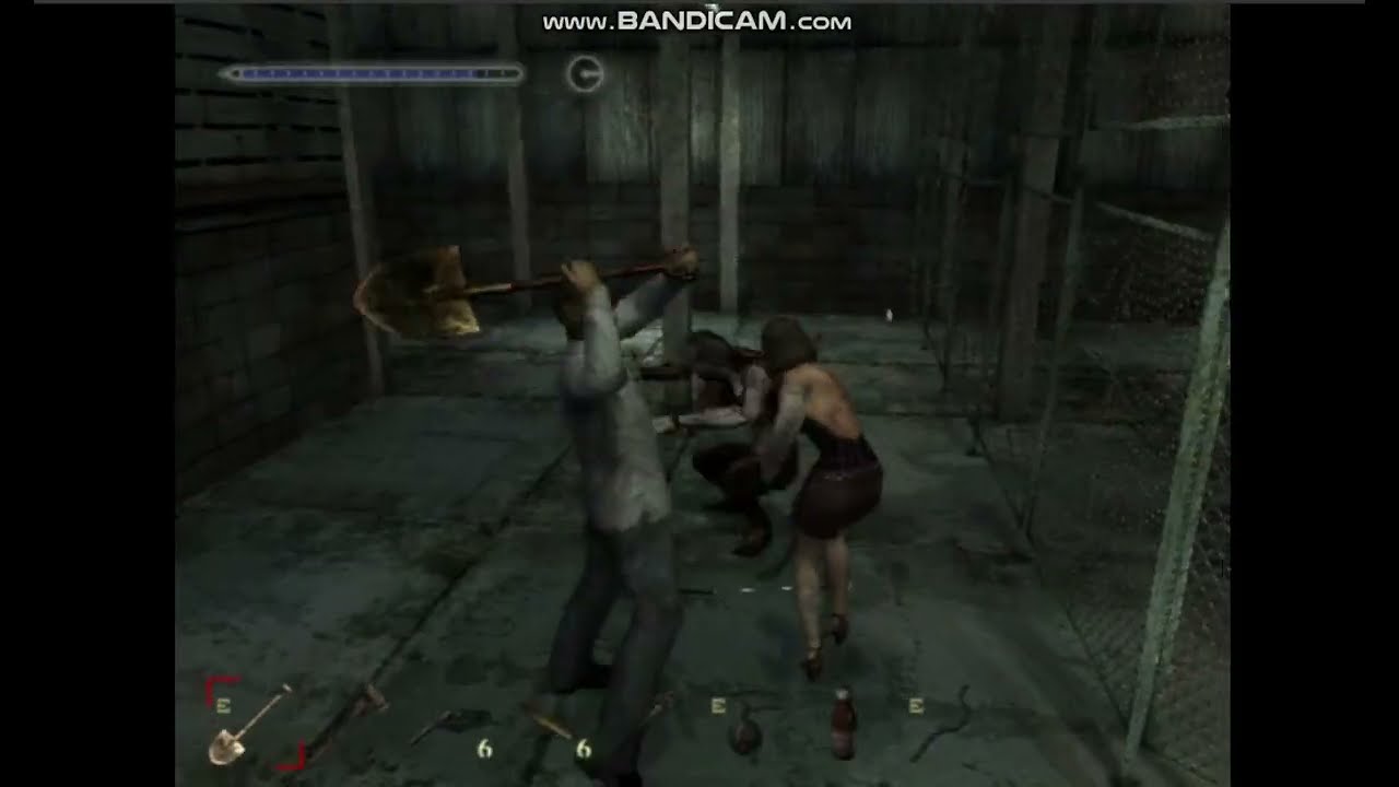 Silent Hill 4 The Room, Eileen and Henry Tag Team in the Building World!