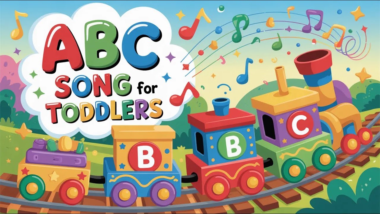 ABC Song for Toddlers 🎵 | A–Z Alphabet Song with Soft Music for Kids