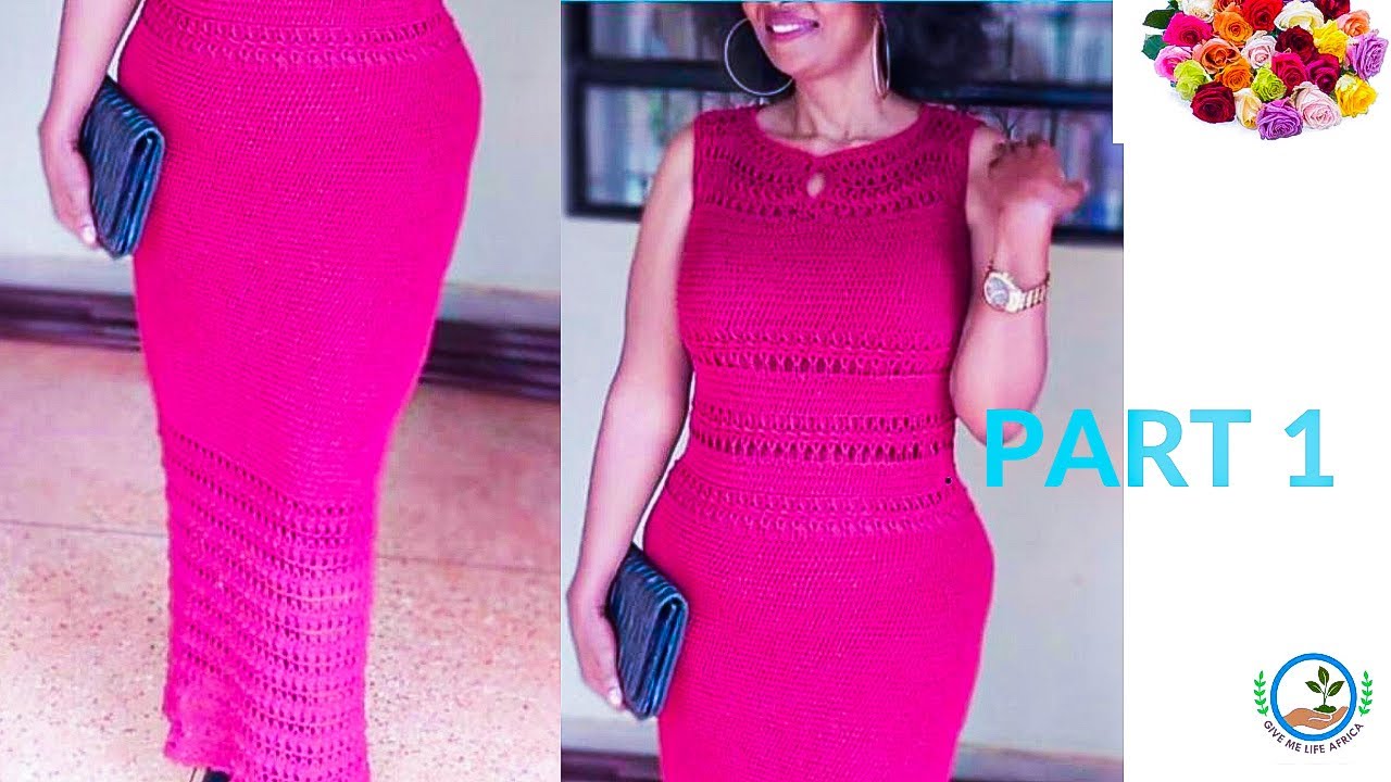CROCHET DRESSES FOR WOMEN | HOW TO CROCHET A SIMPLE DRESS | DIY FOR BEGINNERS