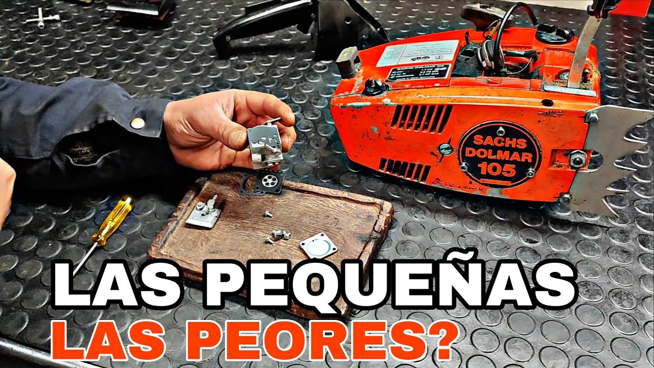 AURELIO y sus MOTOSIERRAS-DOLMAR 105 NO ARRANCA... TENDRÁ ARREGLO??🧐