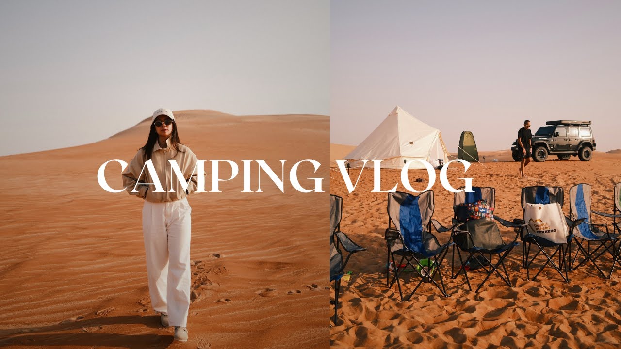 Desert Camping in Al-Quaa UAE | Chaos, Laughter & Quiet Moments