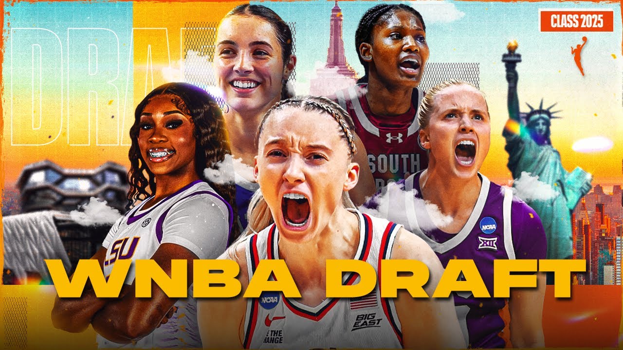 🚨LIVE REACTION 🚨 2025 WNBA Draft Round 1 pick-by-pick analysis 🏀