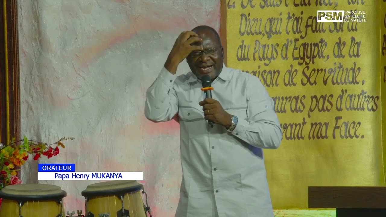 CES ÉGYPTIENS QUE VOUS VOYEZ AUJOURD'HUI, VOUS NE LES VERREZ PLUS JAMAIS. Papa Henry MUKANYA