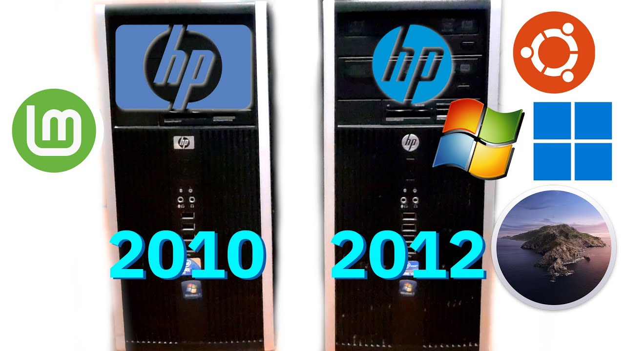 Два HP Compaq Pro Microtower (6000 и 6300)