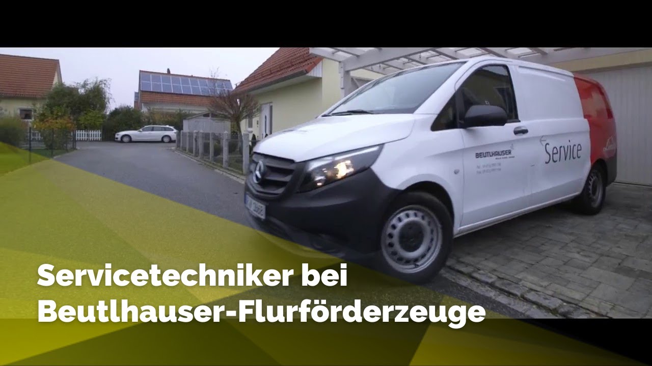 Servicetechniker bei Beutlhauser-Flurförderzeuge