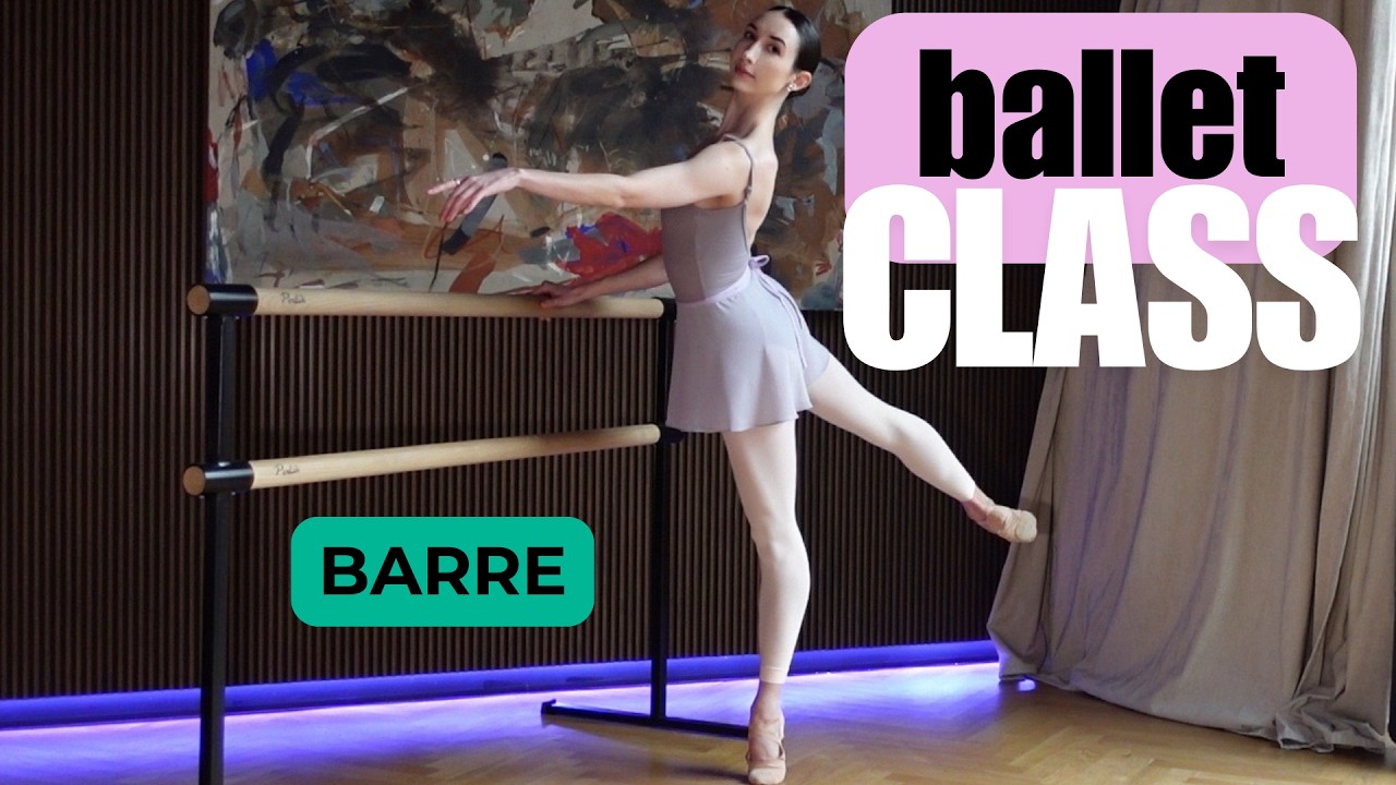 Beginner Ballet Class | Step-by-Step Barre 🩰 Classical Music