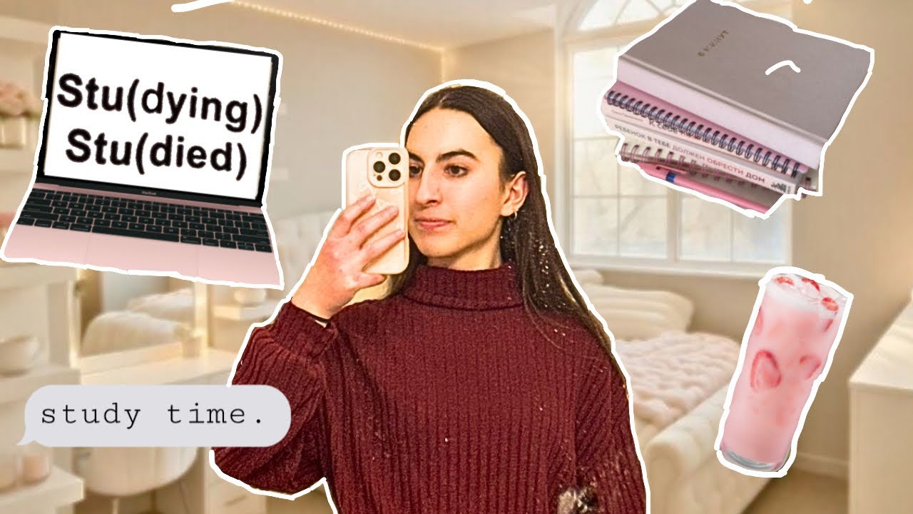 A realistic college study vlog | starting over