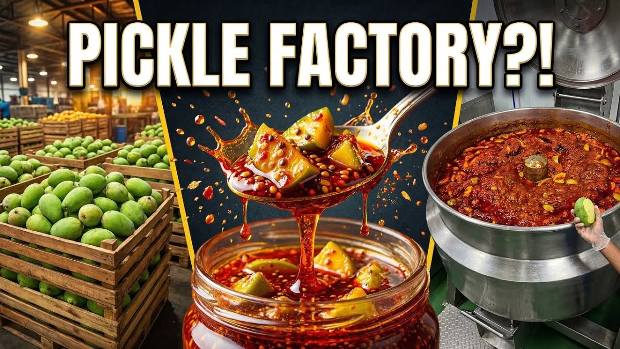 How Mango Pickle Is Made in Factory | Amazing Food Manufacturing Process