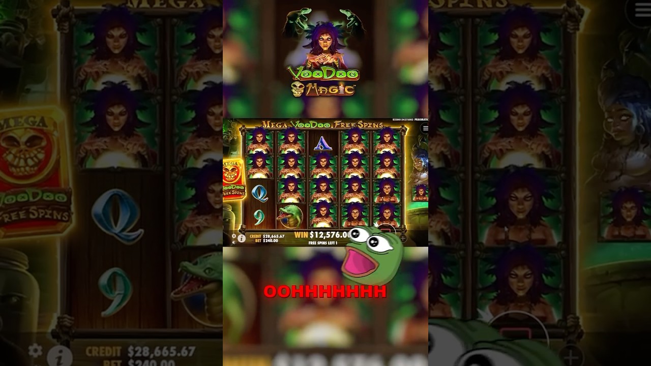 Luckiest $20,000 Bonus Buy on Voodoo Magic!
