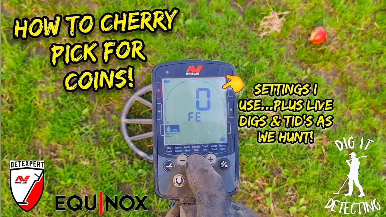 Metal Detecting Equinox Settings For Coins | With Live Digs & TID'S Shared Detecting!