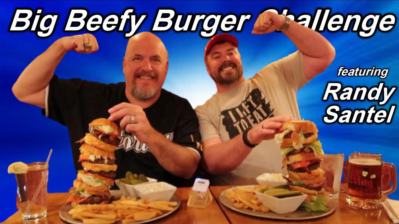 Maggio's Big Beefy Burger Challenge w/ Randy Santel OVER 1,000 people have FAILED