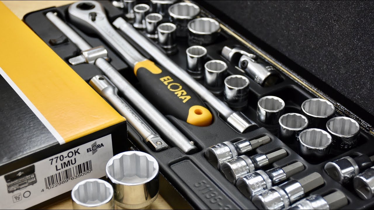 Bộ tuýp đa năng từ 10mm đến 32mm ELORA OKLIMU - Made in Germany