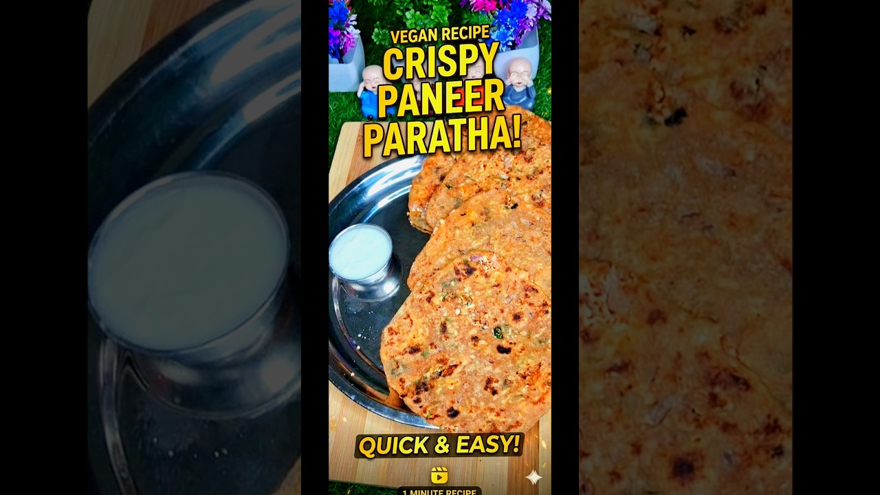 😍Paneer Paratha Recipe 😋The Paneer Paratha That Will Fix Your Life😊 #paneer #paneerparatha #viral