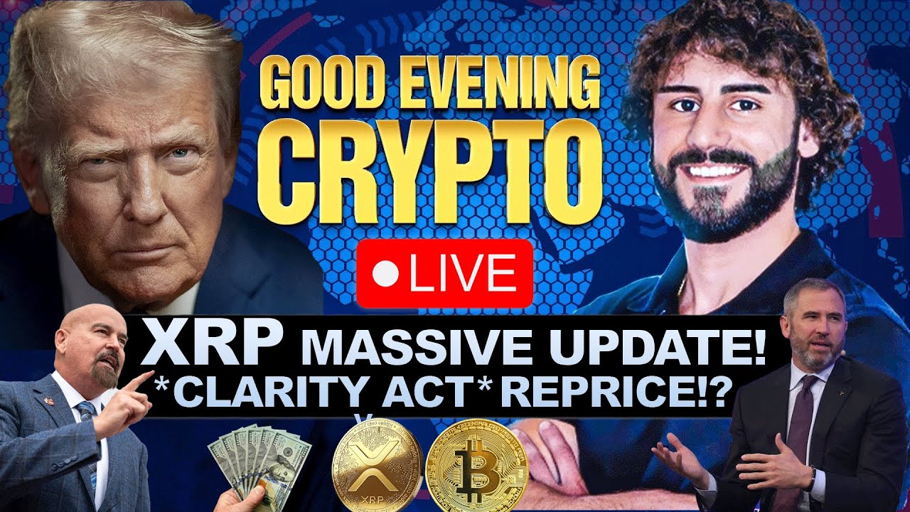 🚨 BREAKING: WHITE HOUSE *BOMBSHELL* CLARITY ACT UPDATE! 🚨  XRP REPRICE & FED RATE SHOCKING MOVE!?