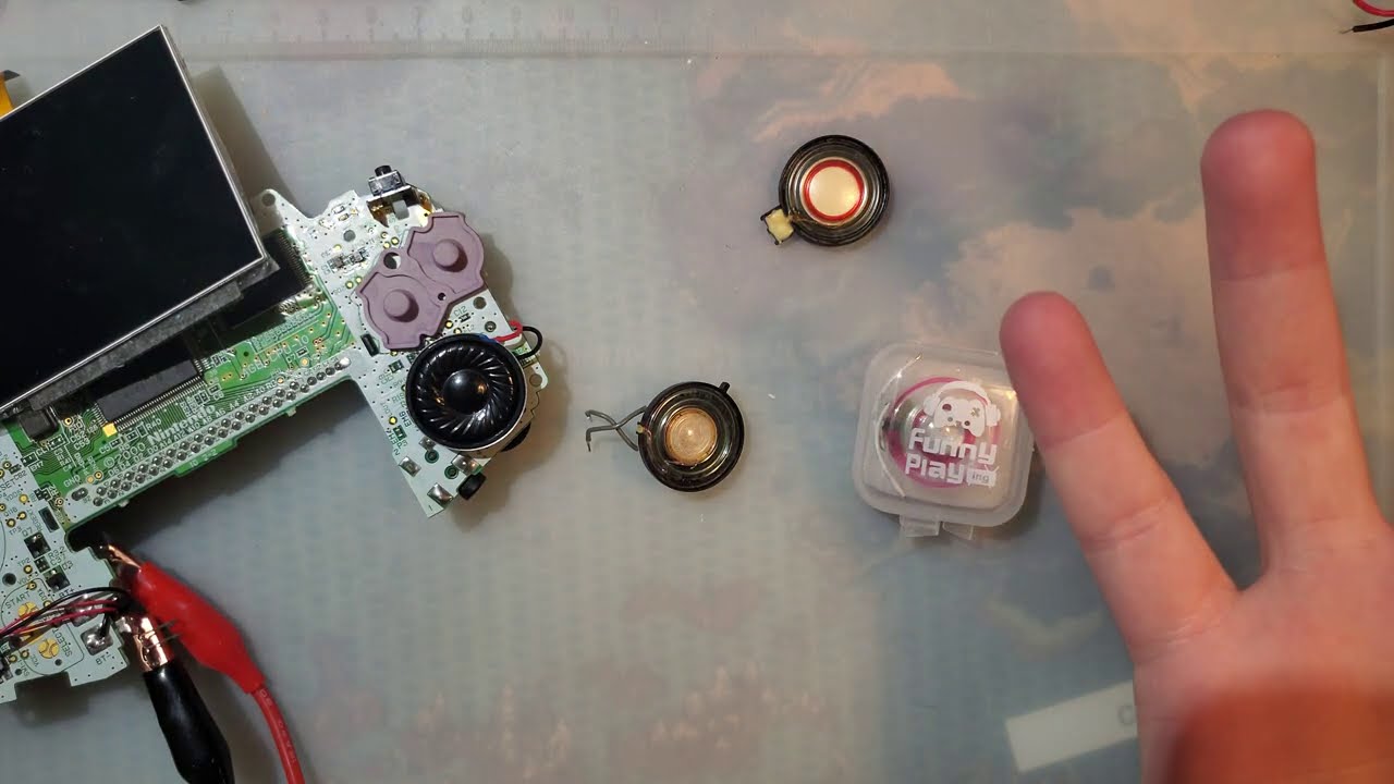Game Boy Advance Speaker Mods