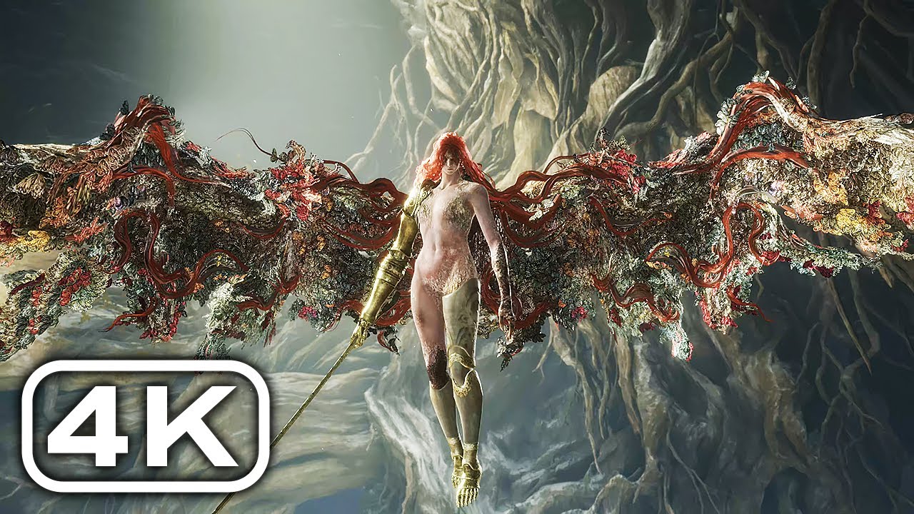 ELDEN RING (PS5) - Malenia, Blade of Miquella Boss Fight (4K 60FPS)