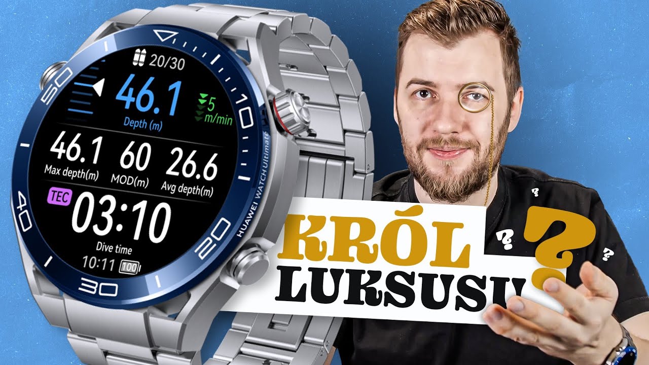 Huawei Watch Ultimate jest prestiżowy