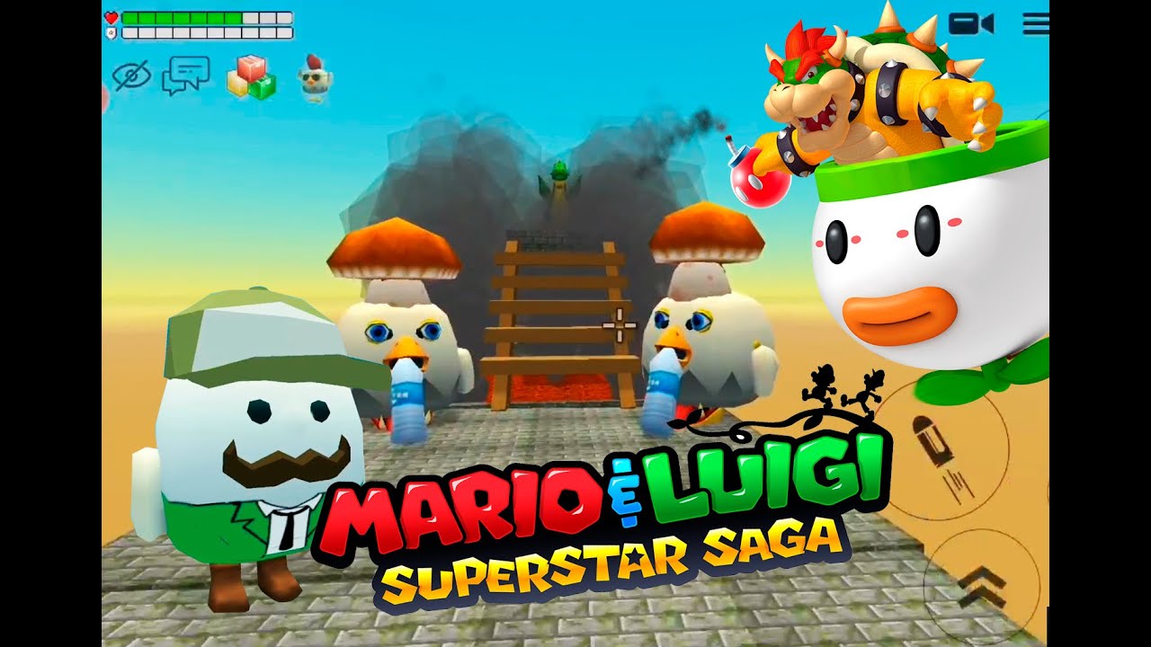 💣💣LAS AVENTURAS DE MARIO Y LUIGI 🍄🐲FINAL BOWSER 🐣CHICKEN GUN