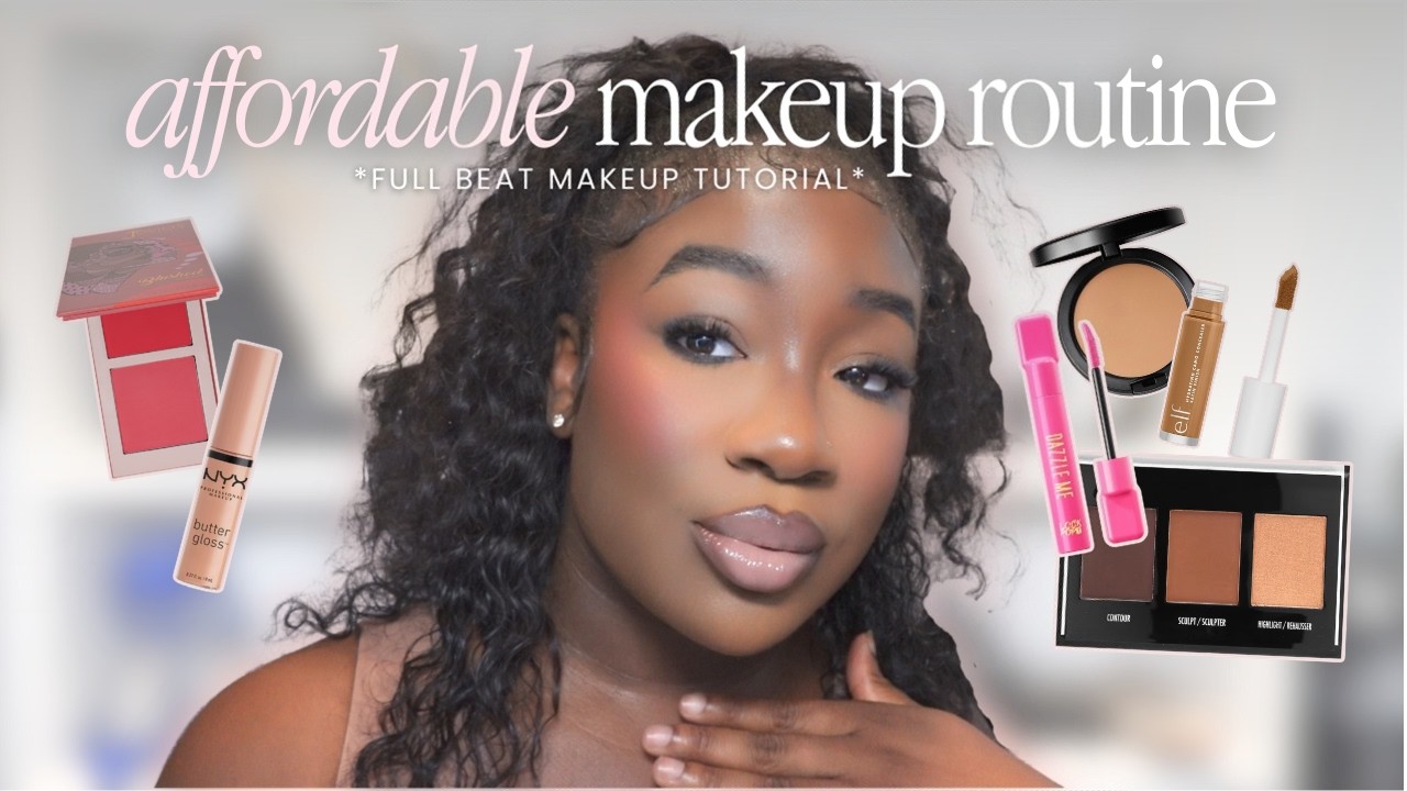 Affordable Makeup Routine for Dark Skin (Beginner Friendly)