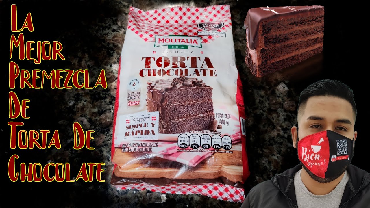 La mejor Pre mezcla de torta de chocolate