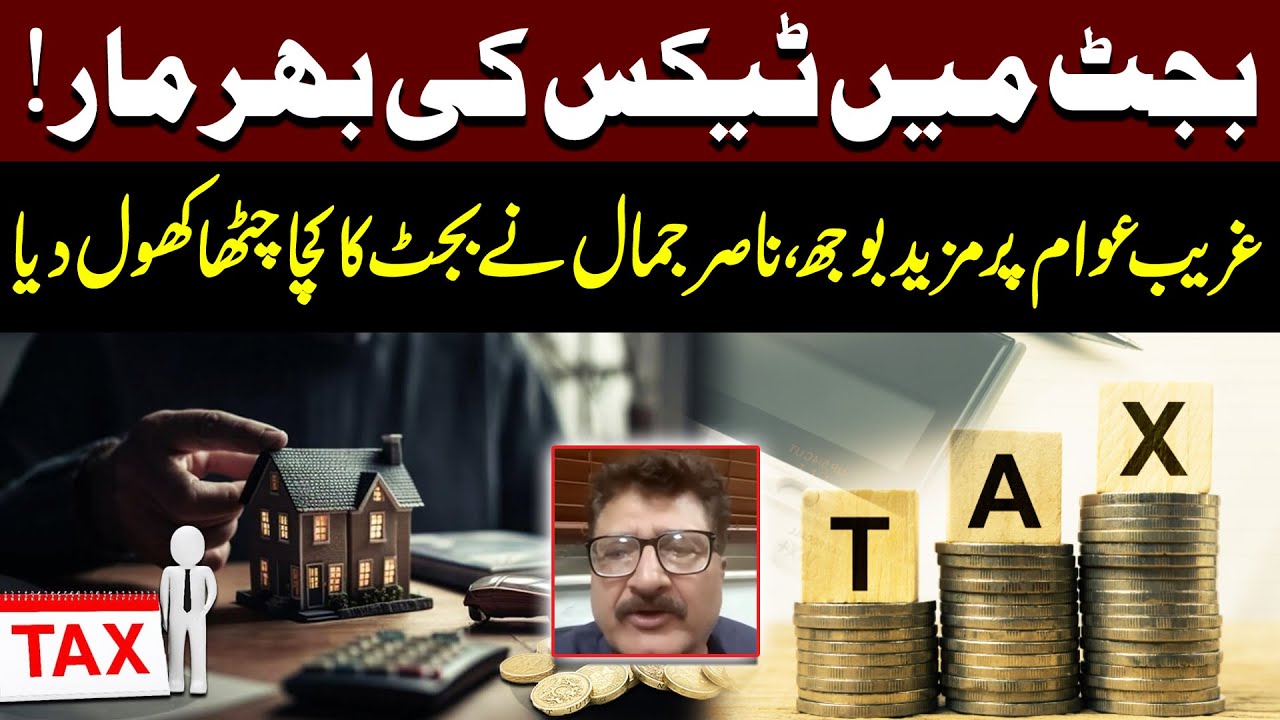 Heavy Burden on the Poor | Nasir Jamal Breaks Down Budget 2025- 26 | PUBLIC NEWS