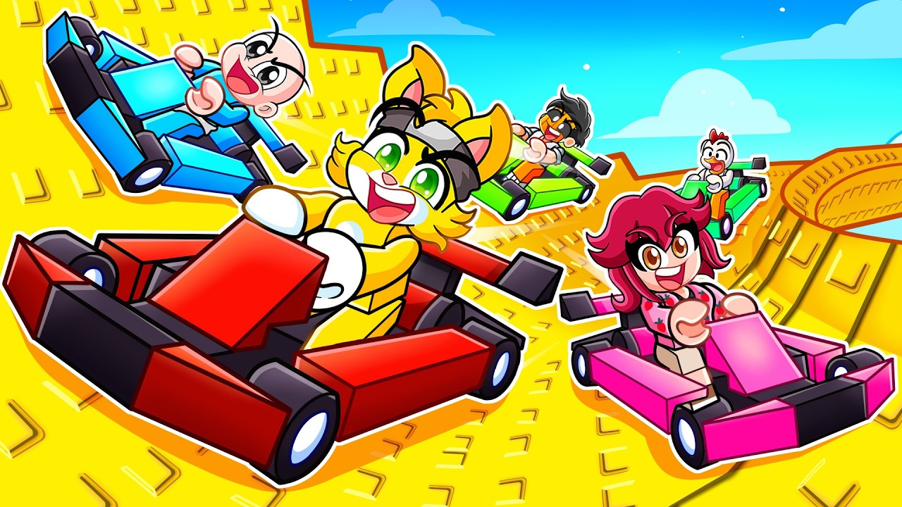 ¡La MEJOR CARRERA de GO KARTS en Roblox!