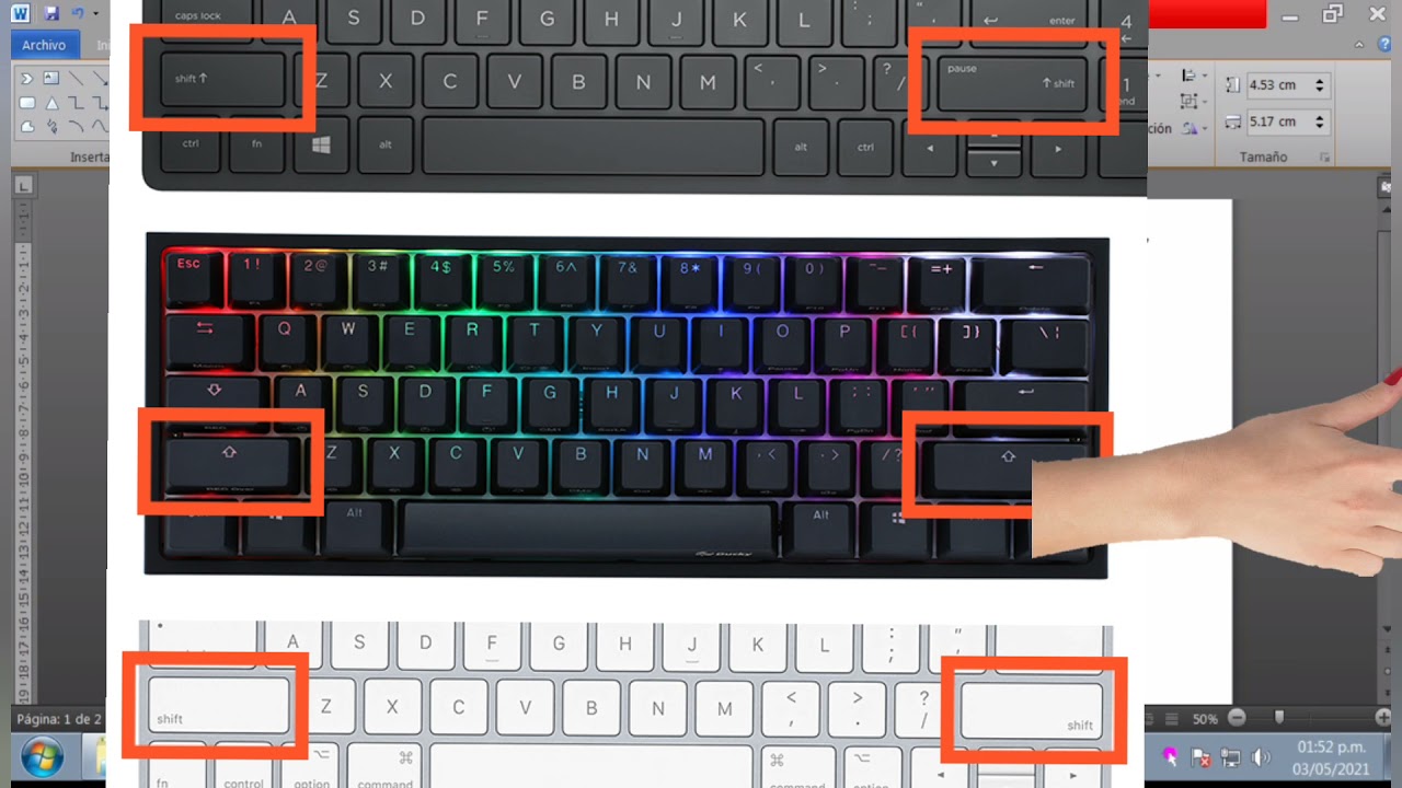 WORD/ comando Agrupar y desagrupar / SEGUNDO B&Aacute;SICO