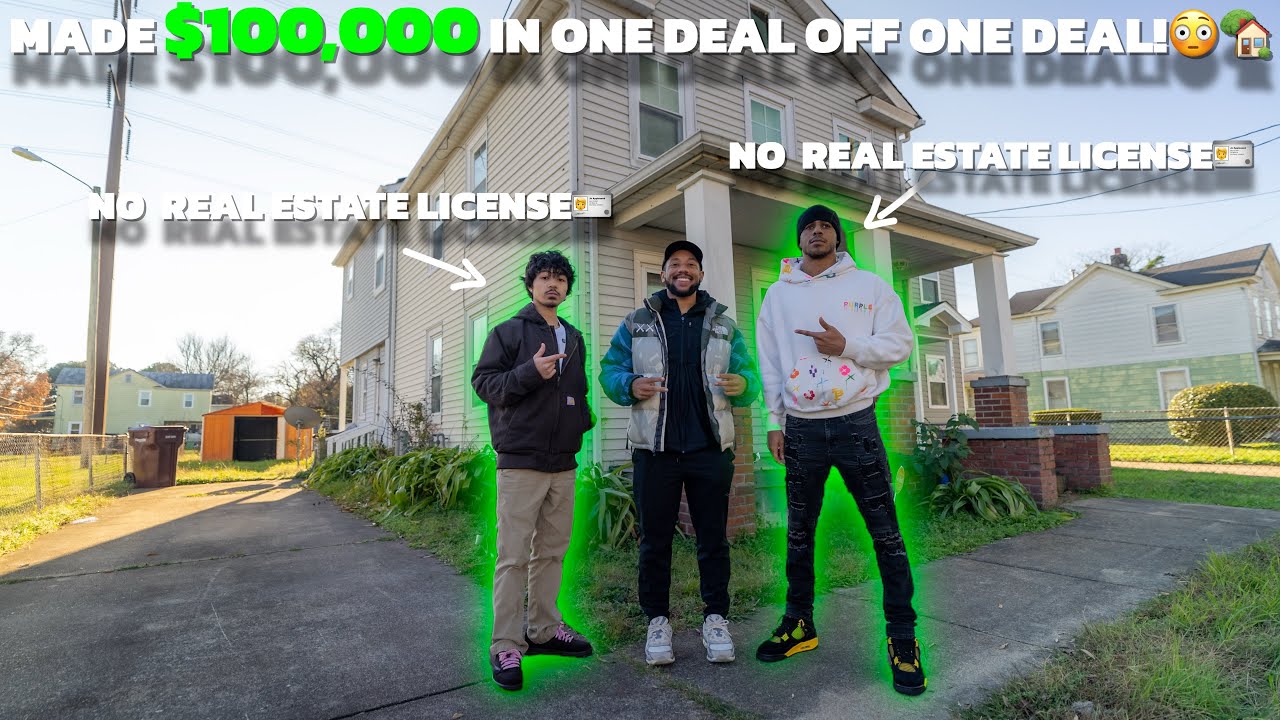 Как эти 20-летние зарабатывают 100 000 долларов, работая посредниками в сфере недвижимости (без л...