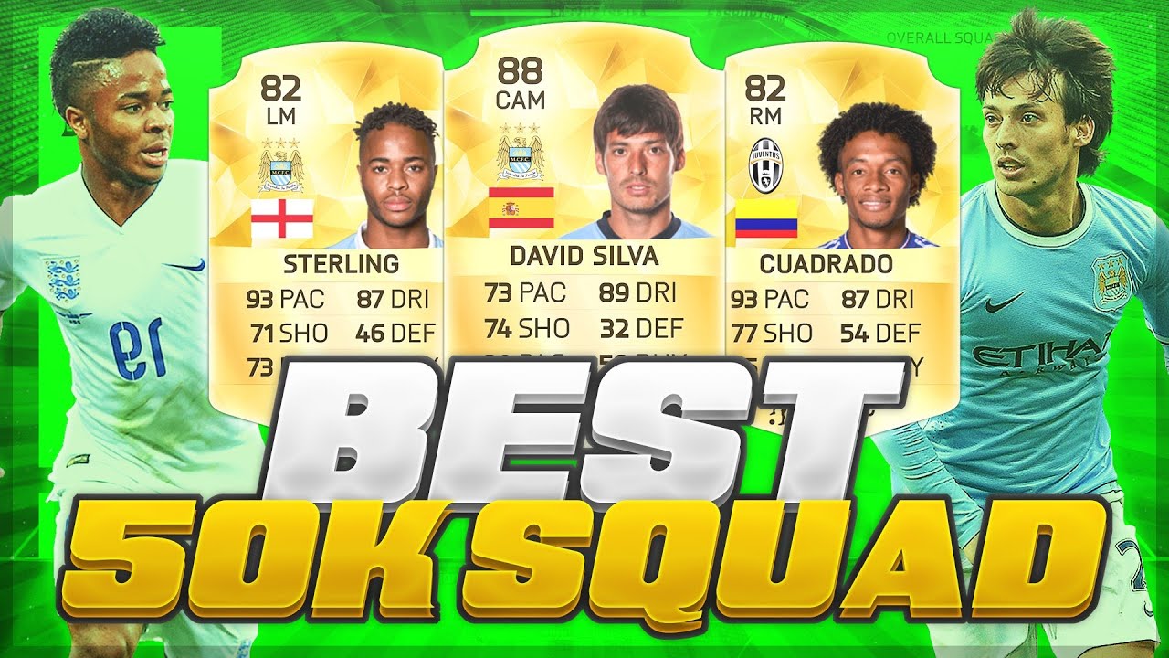 Best Possible 50k Squad Builder! FIFA 16