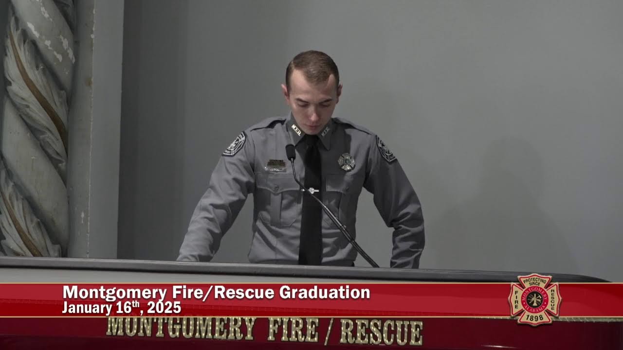 MONTGOMERY FIRE/RESCUE GRADUATION (January 16, 2025)