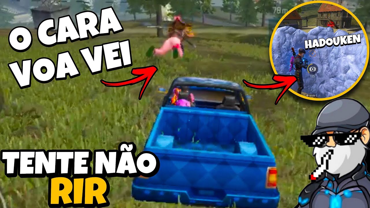 TENTE N&Atilde;O RIR 😂😂😂 | Melhores Memes do FreeFire