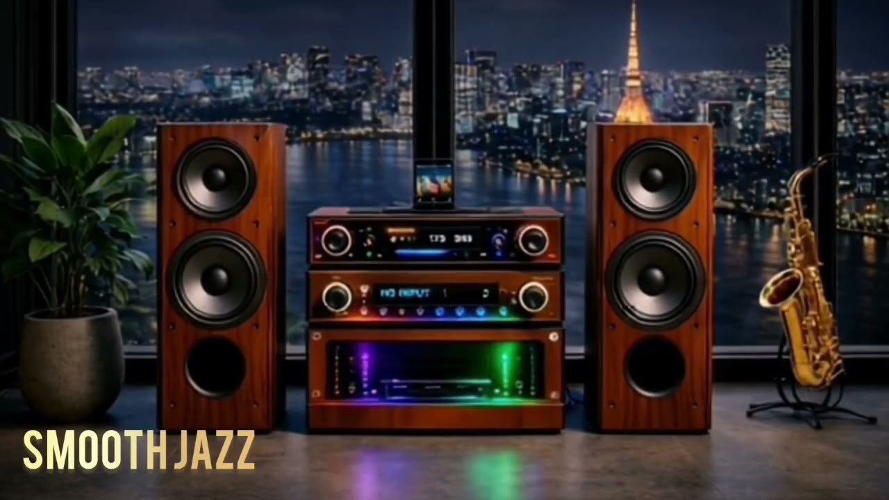 ⏯️🎷 Smooth Jazz 🌆Theme: Hotel lounge (daytime)🪴🎸