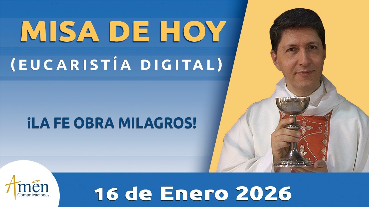Misa de hoy Viernes 16 Enero de 2026 l Padre Carlos Yepes | Eucaristía Digital | Misa de Hoy | 