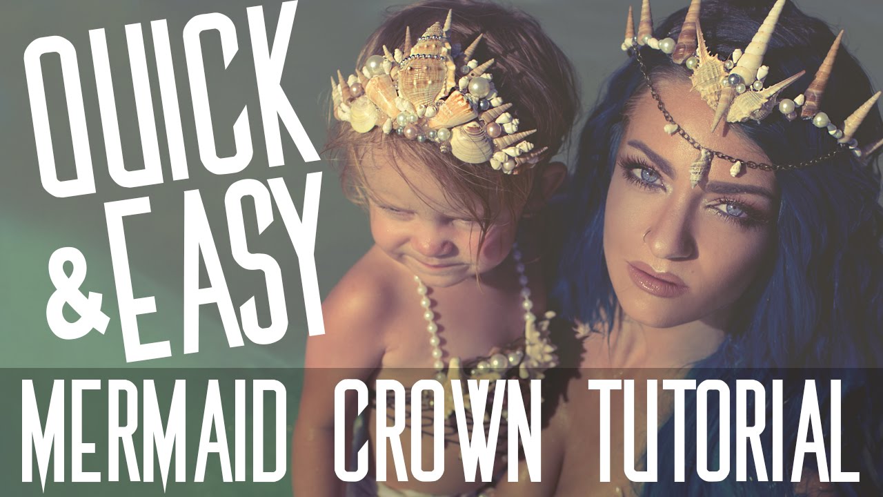 Mermaid Crown Tutorial