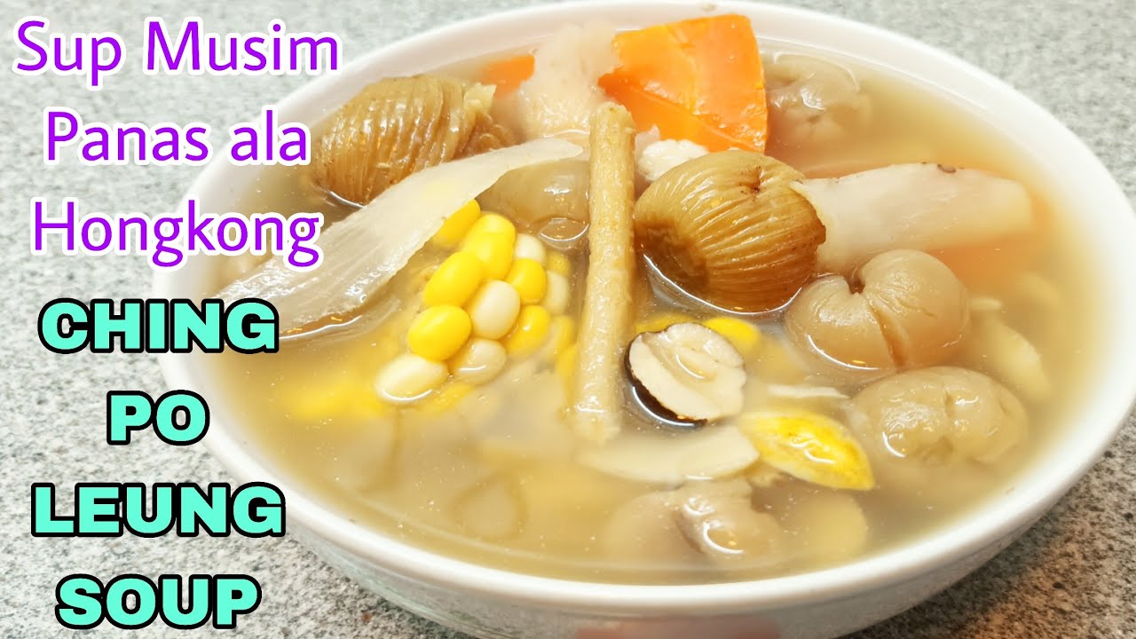 SUP MUSIM PANAS ALA HONGKONG | SUP JAGUNG WORTEL & HERBAL CHING PO LEUNG SOUP RECIPE @humairaharyu