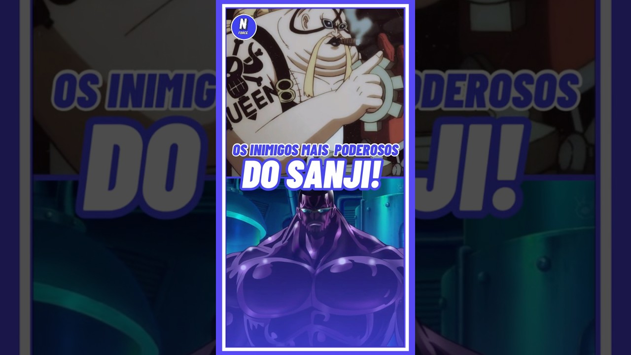 TOP 5 INIMIGOS MAIS PODEROSOS QUE SANJI! ENFRENTOU NO X1!| 