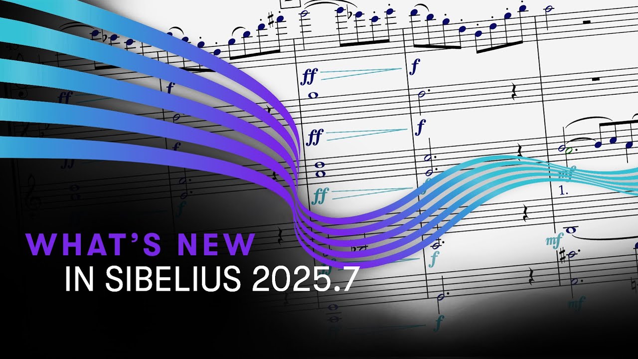 What's New in Sibelius 2025.7